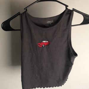 small gray tank